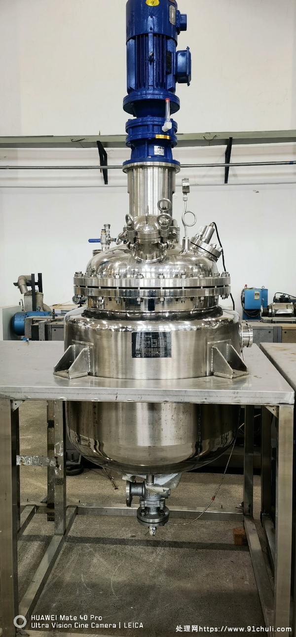 

实验室316高压反应釜200L0.8MPa二手
