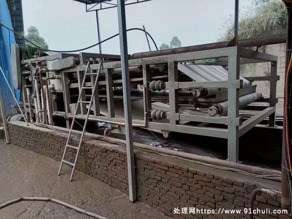 

出售广州绿丰2.5米带式压滤机九成新