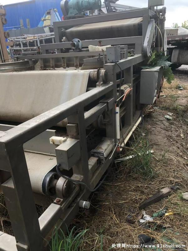 

广州绿丰1.5X7米带式压滤机九成新