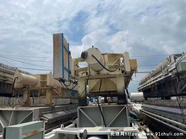 

景津隔膜压滤机150平方全新低价出售