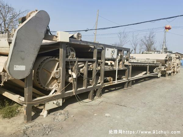 

强力污泥带式过滤机3.5米带宽2台九成新
