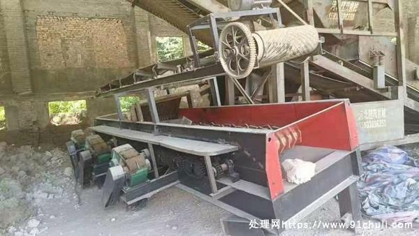 

1270泥石分离机带给料机新机试机便宜处理