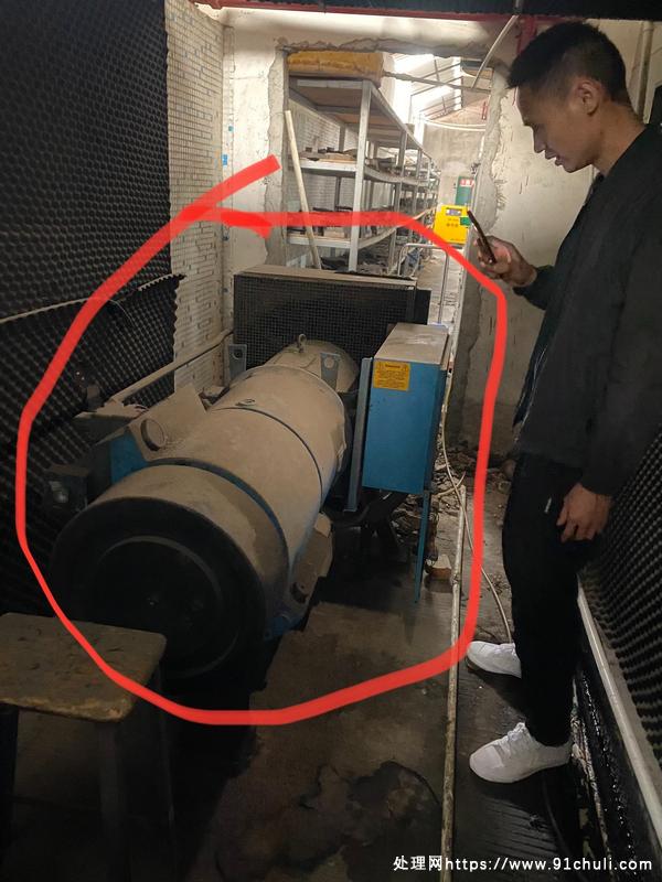 

进口康普艾37KW滑片空压机闲置自提可分拆提货
