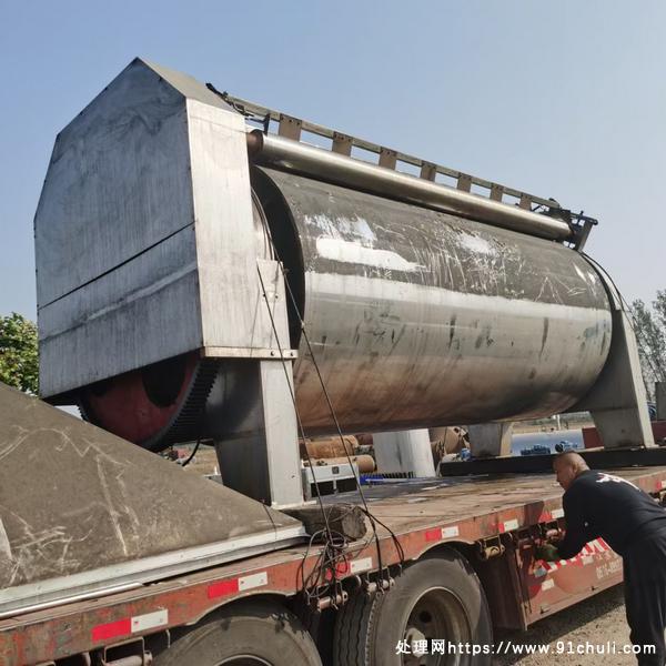 

2米×4米滚筒刮板干燥机，新设备，到货安装少用，附件齐全