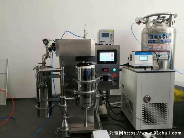

伍跃仪器小型有机溶剂氮气循环喷雾干燥机