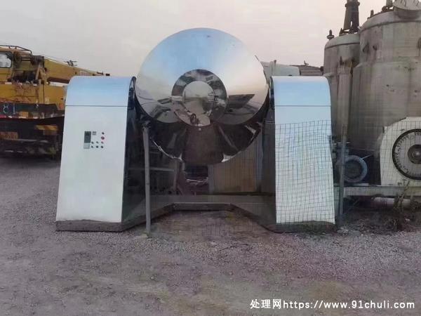 

食品制药级3000L搪瓷双锥真空回转干燥机防爆变频型