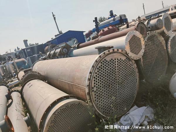 

300平方钛材不锈钢列管冷凝器现货两根