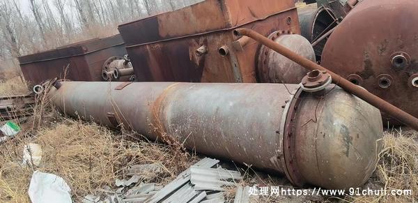 

316不锈钢冷凝器蒸馏塔转让