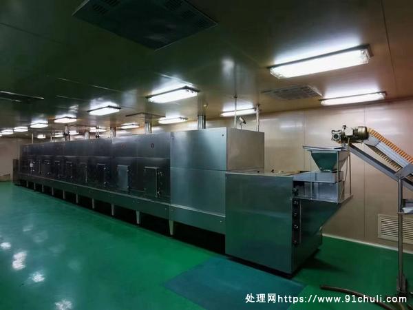 转让个人二手天水华圆100千瓦微波干燥灭菌机