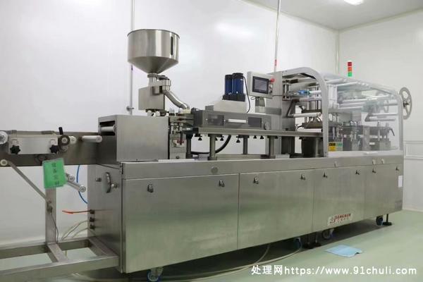 

江南制药260型铝塑泡罩包装机闲置成色新便宜出售