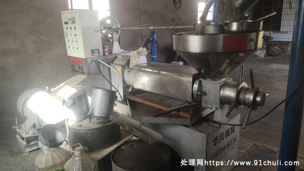 转让个人二手华兴180新式条排榨油机