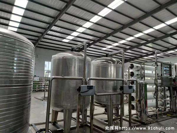 

12吨不锈钢单级反渗透设备出水无垢物美价廉