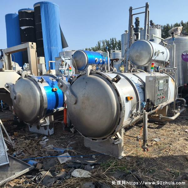 

全新4.47立方双层全自动杀菌锅2台