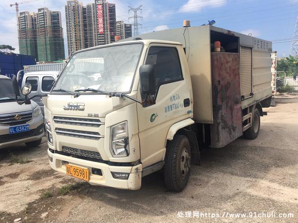 转让个人二手江铃顺达城市护栏清洗车