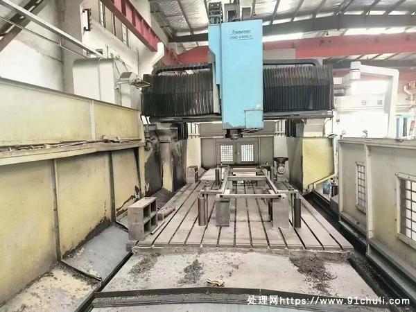 

乔福4028数控龙门铣床，龙门宽2800