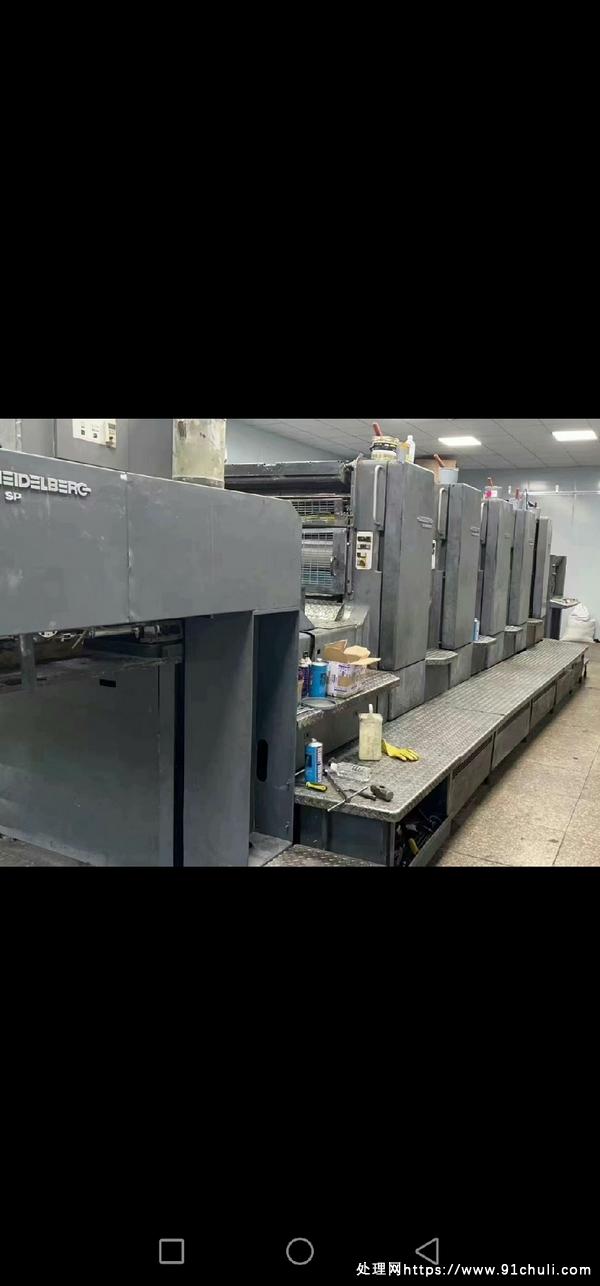 

海德堡CD102-5印刷机97年标配大飞达厂机使用中