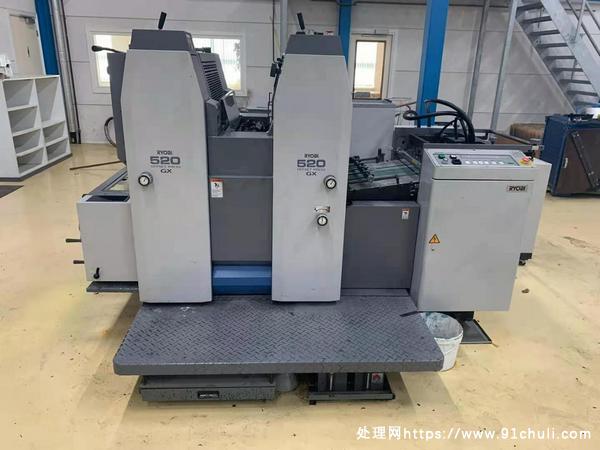 

2004利优比GX522印刷机印刷厚度0.6mm仓库现机