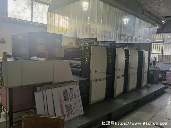 转让个人二手景德镇660四色胶印机