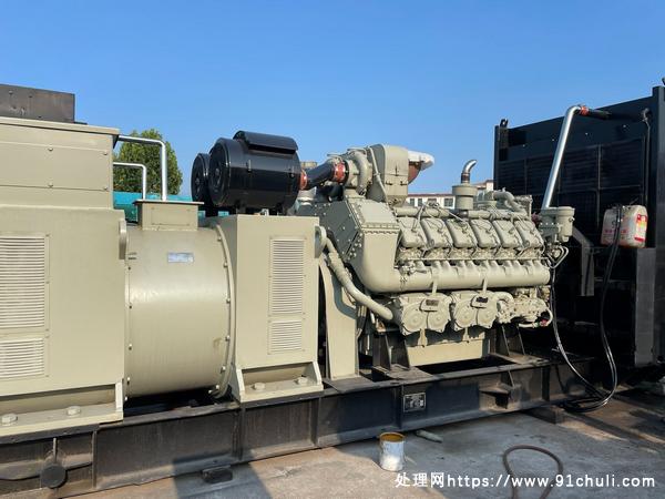 

曼海姆1500KW发电机组高压十千伏电机出售