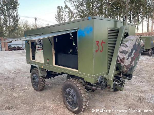

12年移动拖挂发电车50千瓦状态新配置优