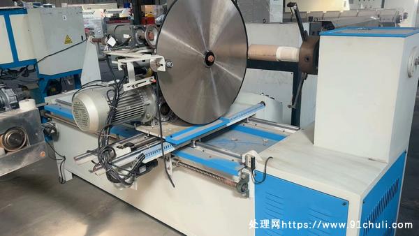 

远诚1800大刀分切机无纺布熔喷布纸管胶带高效分切99新