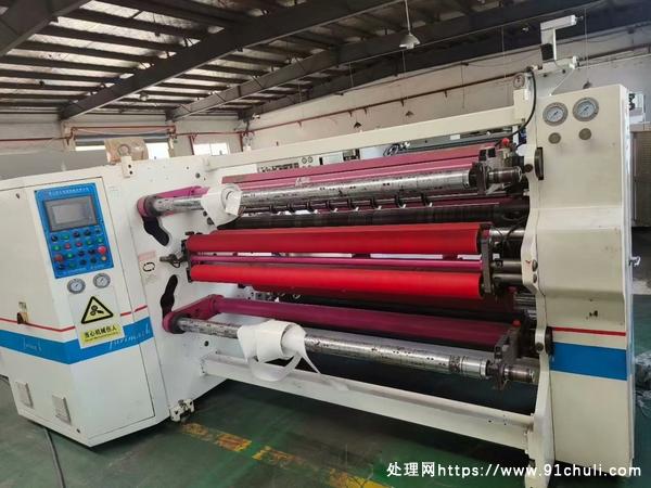转让个人二手1600富日滑差轴分切机