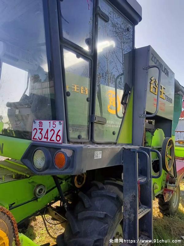 

2022极光90玉柴190马力收割机345小时手续齐全