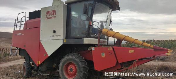 

春雨H80plus收割机，474小时无跨区
