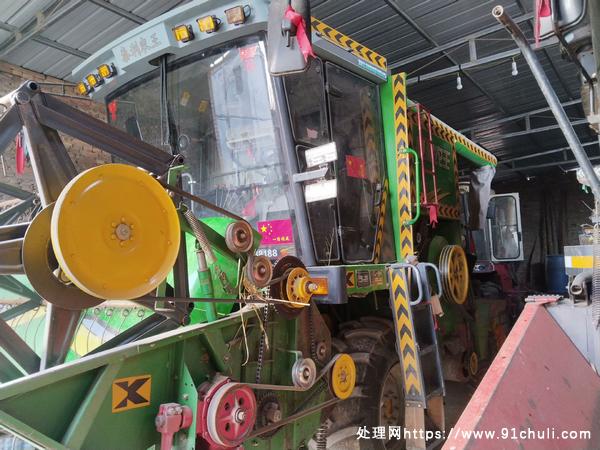 

泰利农王9A小麦收割机，玉柴190马力带二刀随时提档过户