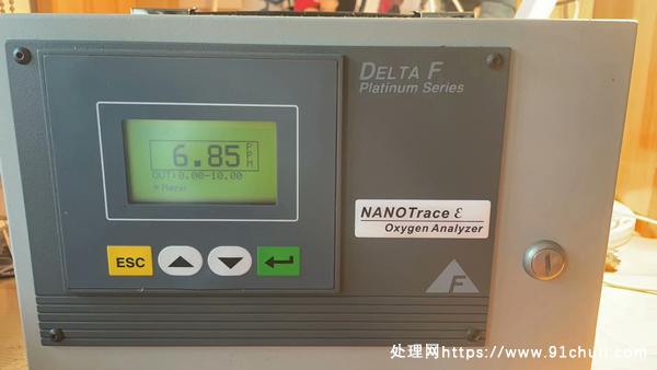 

DF550氧分分析仪0-10ppm几乎全新