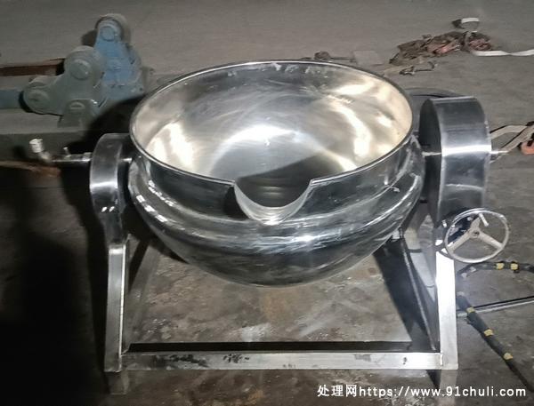 

200L夹层锅，蒸汽加热，可倾斜