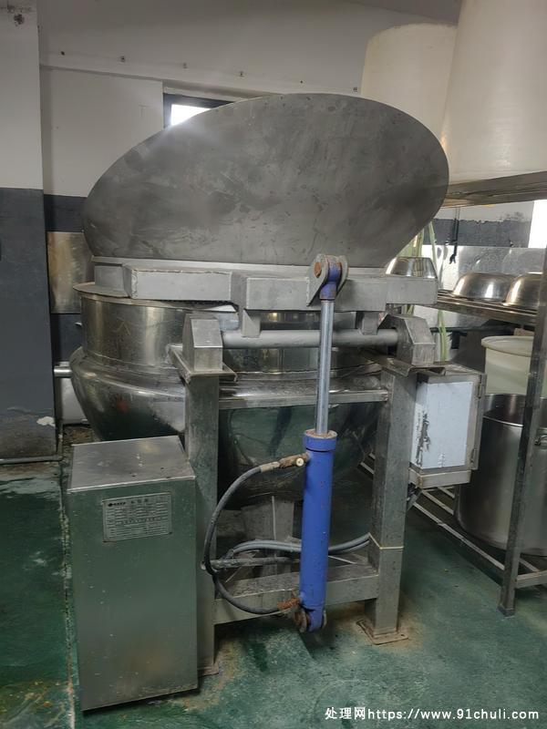 

全新600L304蒸汽夹层锅未使用