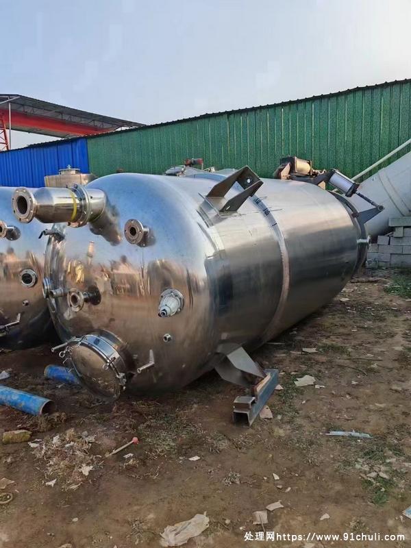 

8立方静态提取罐10立方动态提取罐已清洗
