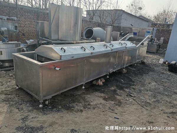 

不锈钢巴氏杀菌机7米1米宽蒸汽加热变频调速温控