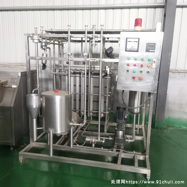 

出售上海南华2吨板式杀菌机九九新