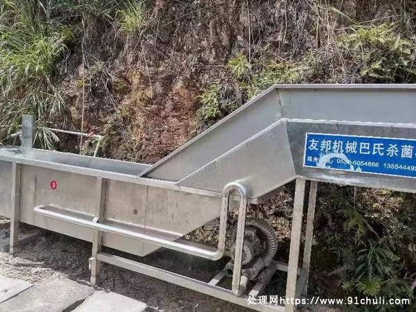 

友邦巴氏杀菌线配套设备及高温杀菌全长12.5米