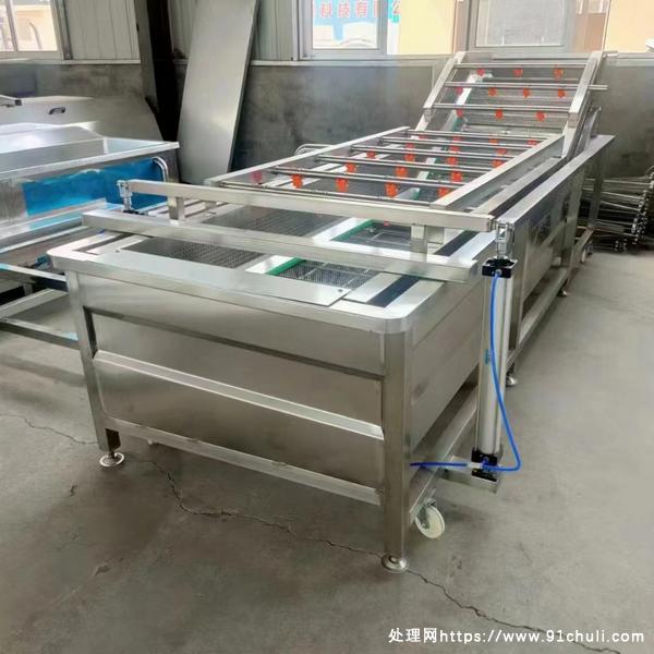 

不锈钢高压气泡喷淋清洗机定制长度