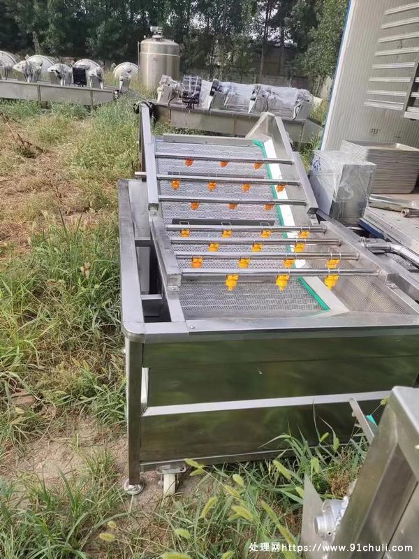 

转让气泡清洗机食堂洗菜用成色好