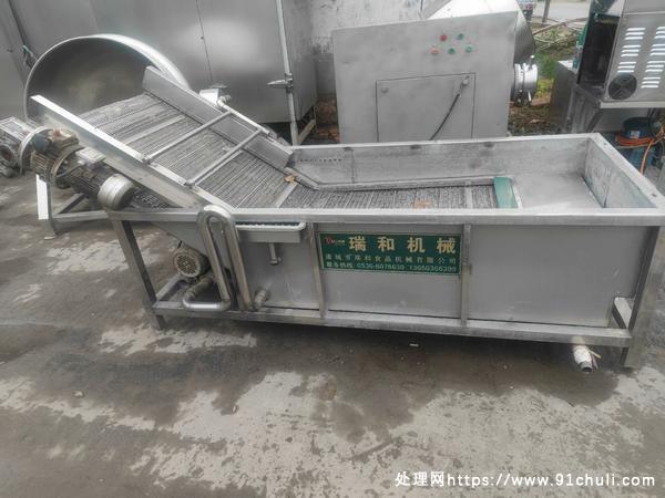 

瑞和涡流气泡清洗机2.5米304不锈钢低价处理
