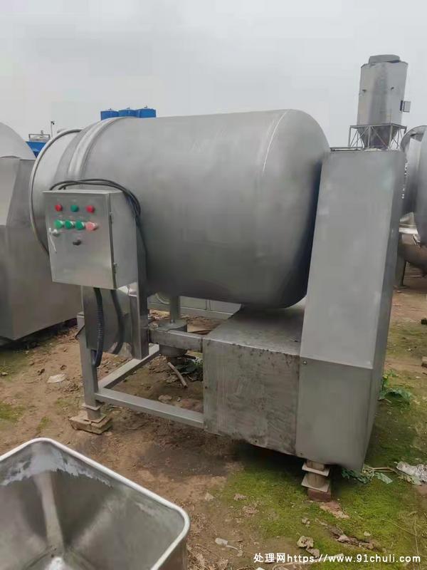 

肉类滚揉机1000L变频调速闲置转让