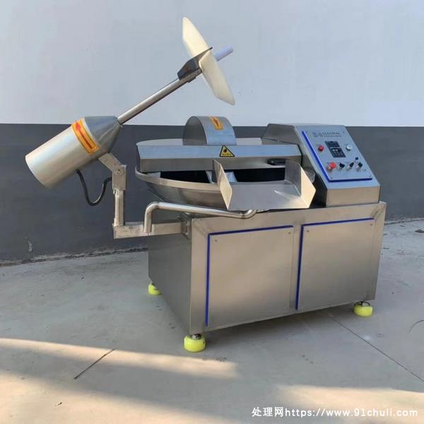 转让个人二手食品厂125型80型斩拌机