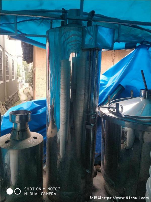 

雅大400型蒸馏酒设备，250公斤全新因房屋结构无法安装
