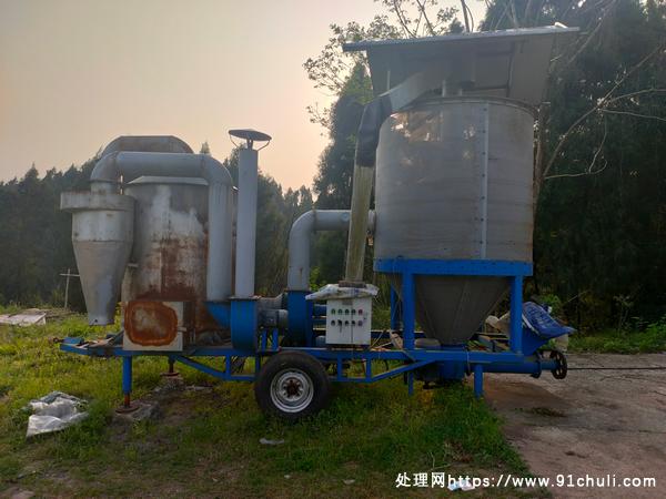 

移动式谷子小麦烘干机2吨8小时三相电