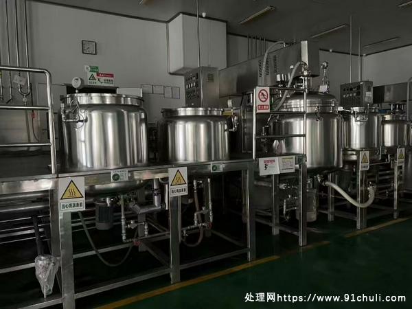 转让个人二手650升外循环真空均质乳化机