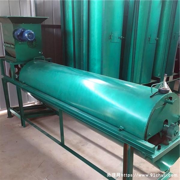 

6吨单筒薯类淀粉分离机长2.7米直径55cm高效分离