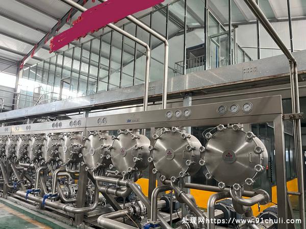 

高效淀粉生产线，70吨/小时，国内知名品牌，九成新设备