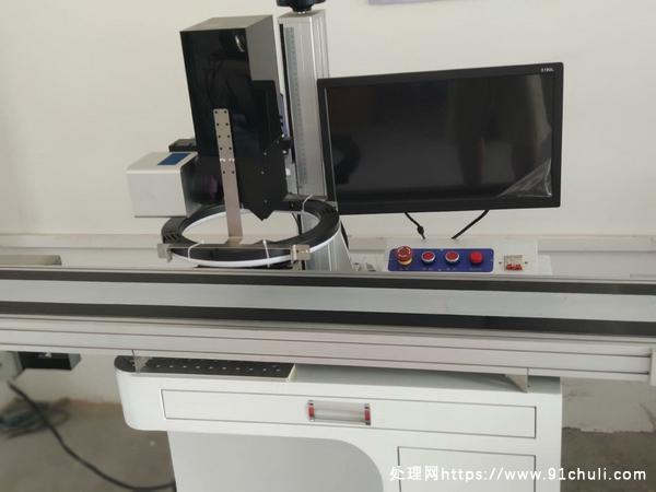

精准定位全自动视觉打标机环型光源9成新低价