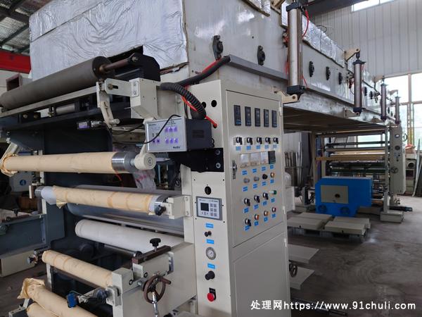 

出售1300型干式复合机自动张力收卷可试机