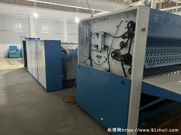 

3.3米百强烫平机折叠机+100公斤水洗机急售
