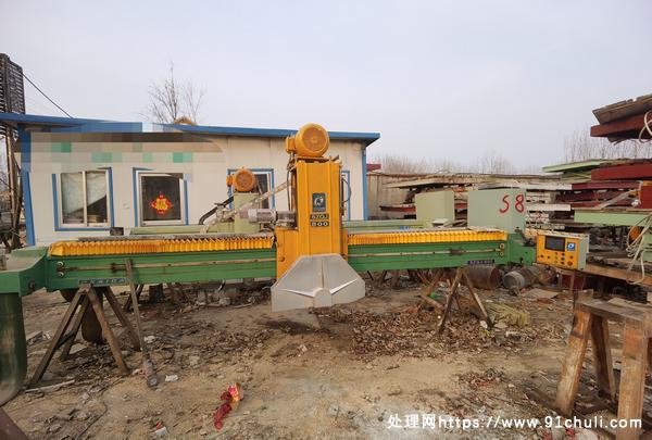 转让个人二手福建凯达800型红外线石材切割机